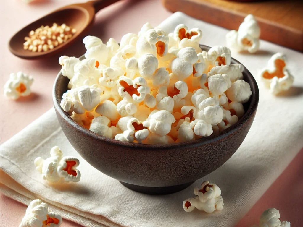 Bir kase dolusu patlamış mısır